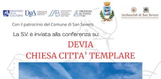“Devia città templare”, domani la conferenza a San Severo