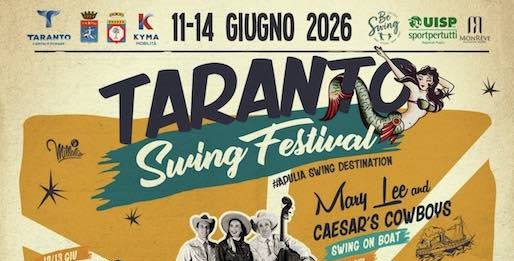 Torna il Taranto Swing Festival tra musica, danza e socialità