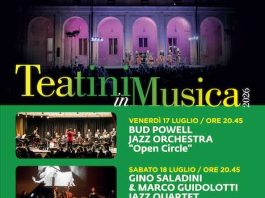 “Teatini in Musica”: Gino Saladini e Marco Guidolotti Jazz Quartet in “Gershwin Suite”