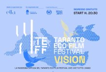 Taranto Eco Film Festival dal 24 al 28 novembre 2026
