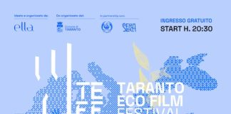 Taranto Eco Film Festival dal 24 al 28 novembre 2026