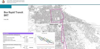 Bari, BRT: dalla prossima settimana il cantiere in corso Benedetto Croce
