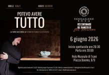 “Potevo avere tutto” di e con Daniele Ridolfi in scena a Trani