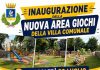 Cerignola, Villa Comunale: il 22 luglio inaugurazione area giochi
