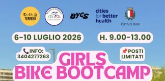 Bari, dal 6 al 10 luglio la seconda edizione del Girls Bike Bootcamp