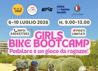 Bari, dal 6 al 10 luglio la seconda edizione del Girls Bike Bootcamp
