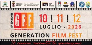 Generation Film Fest: a Oria dal 10 al 12 luglio 2026 la quinta edizione