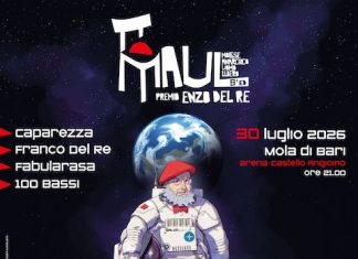 Mola di Bari, a Caparezza il Premio Enzo Del Re 2026
