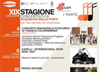 Acquaviva delle Fonti, domani il concerto dell’Harmonia Trio