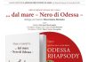 “… dal mare – Nero di Odessa –” la presentazione a Gioia del Colle