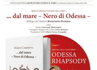 “… dal mare – Nero di Odessa –” la presentazione a Gioia del Colle