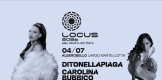 Locus Festival approda ad Alberobello con Ditonellapiaga