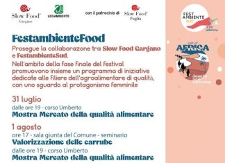 FestambienteSud dal 31 luglio al 3 agosto a Vico del Gargano