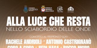 “Alla luce che resta. Nello sciabordio delle onde”: il concerto a Ugento
