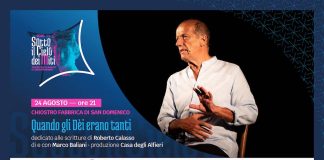 “Quando gli dèi erano tanti” con Marco Baliani il 24 agosto a Molfetta