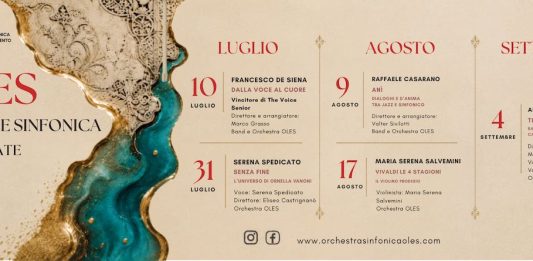 Stagione estiva della OLES: i prossimi concerti a Lecce