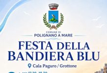 Polignano a Mare domani celebra la Bandiera Blu 2026