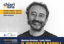 Massimo Giordano e Louis Caloro in “Il viaggio a Napoli” a Maglie