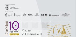 Carosino, al via la 60esima Sagra del Vino: tre giorni di confronto sul futuro del territorio