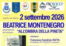 A Porto Cesareo Beatrice Montenegro presenta “All’ombra della pineta”
