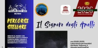 Trani, “Sotto il segno di Saturno” chiude il ciclo Percorsi Stellari