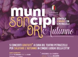 Bari, al via “Municipi Sonori. La Musica si muove con il Petruzzelli”