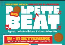 “Polpette & Beat”: il 10 e 11 settembre a Capurso l’evento tra musica, tradizione e solidarietà