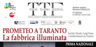 Taras Teatro Festival presenta “Prometeo a Taranto”