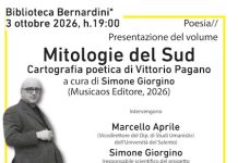 “Mitologie del Sud”: la presentazione a Lecce
