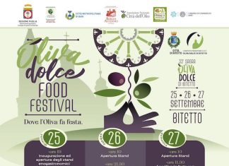Al via oggi la Sagra dell’Oliva Dolce di Bitetto