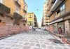 Bari, via Manzoni: proseguono i lavori di pavimentazioni e marciapiedi
