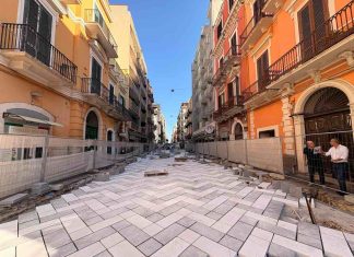 Bari, riqualificazione di via Manzoni: da domani modifiche alla viabilità