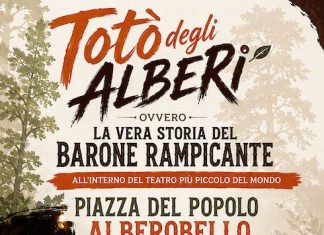 “Totò degli alberi”, dal 9 al 13 settembre ad Alberobello