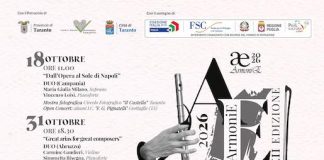 “ArmoniE in Bianco & Nero 2026”, al via la 12esima edizione a Taranto