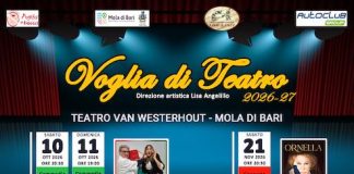 A Mola di Bari prende il via la stagione “Voglia di teatro 2026-2027”