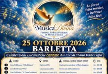 “Musica Divina”: la musica sacra e liturgica protagonista a Barletta