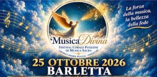 “Musica Divina”: la musica sacra e liturgica protagonista a Barletta