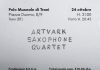 Artvark Saxophone Quartet in concerto a Trani