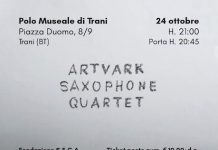 Artvark Saxophone Quartet in concerto a Trani