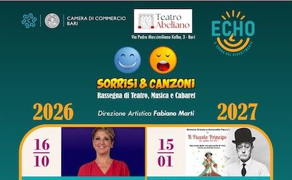 Debora Villa con il suo spettacolo “Viva le donne” al Teatro Abeliano di Bari