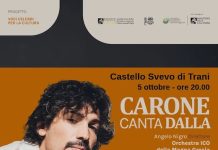 “Pierdavide Carone Sinfonico. Omaggio a Lucio Dalla” al Castello Svevo di Trani