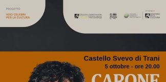 “Pierdavide Carone Sinfonico. Omaggio a Lucio Dalla” al Castello Svevo di Trani