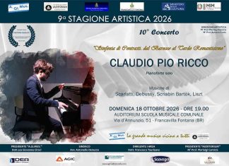 Concerto di Claudio Pio Ricco a Francavilla Fontana