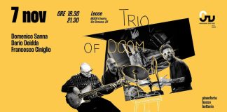 Il Trio of Doom il 7 novembre al Teatro Nasca di Lecce