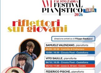 Festival pianistico Fausto Zadra: recital di Vito Saulle a Castellana Grotte