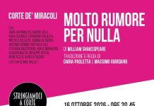 “Molto rumore per nulla” di Shakespeare in scena a Maglie