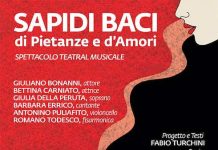 A Lecce lo spettacolo “Sapidi baci. Di pietanze e d’amori”